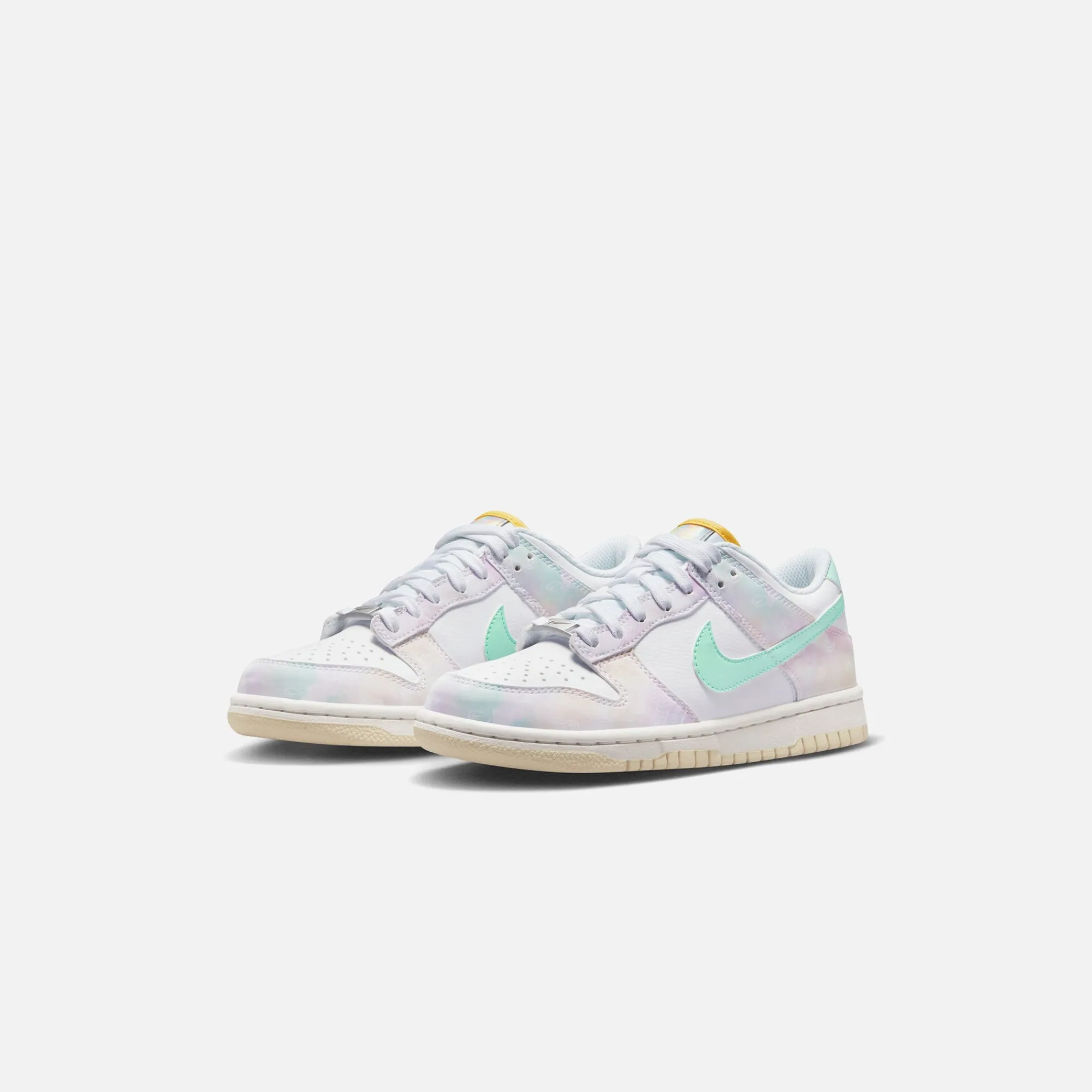Cheap Nike Gs Dunk Low Gcel White / Mint Foam/ Phantom / Topaz