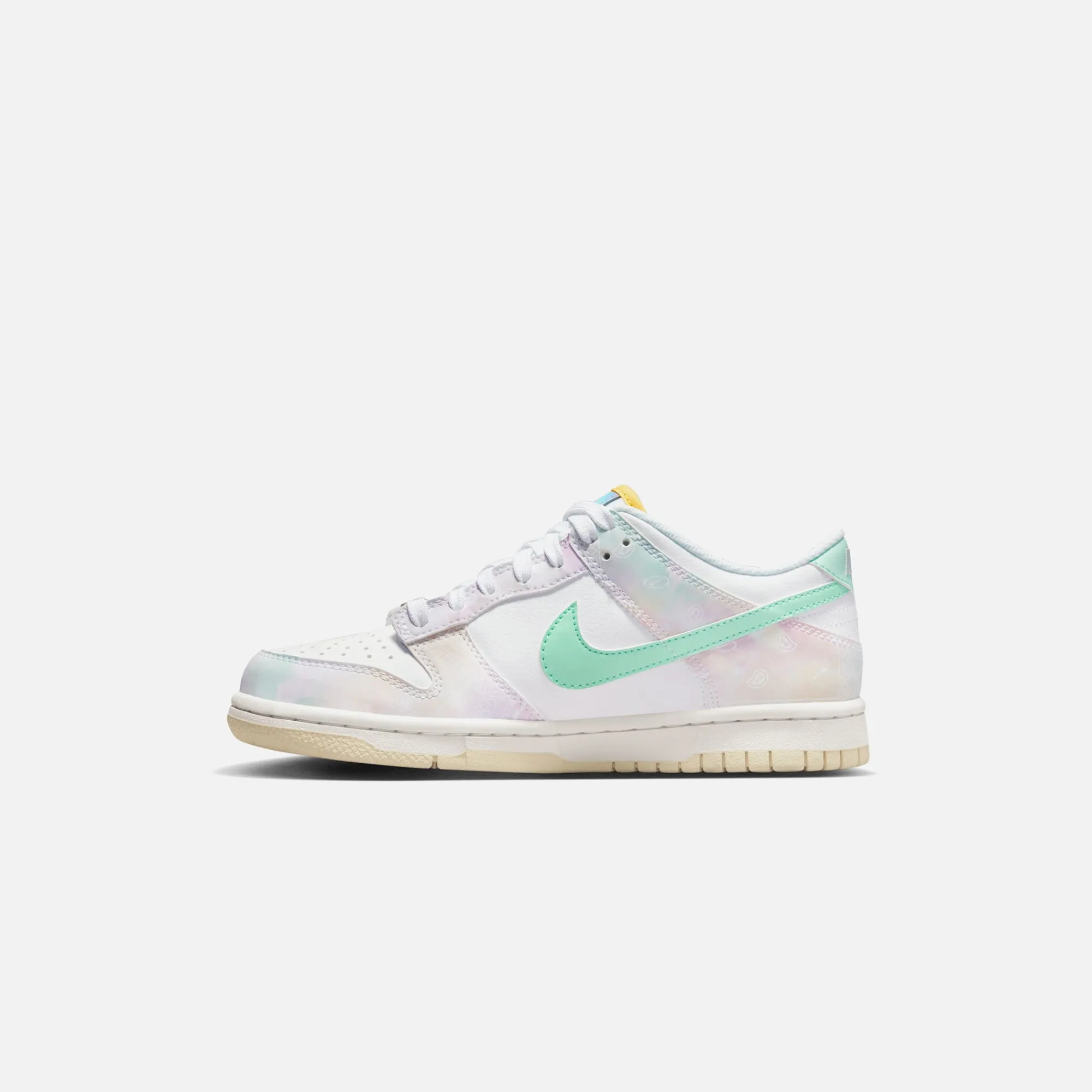 Cheap Nike Gs Dunk Low Gcel White / Mint Foam/ Phantom / Topaz