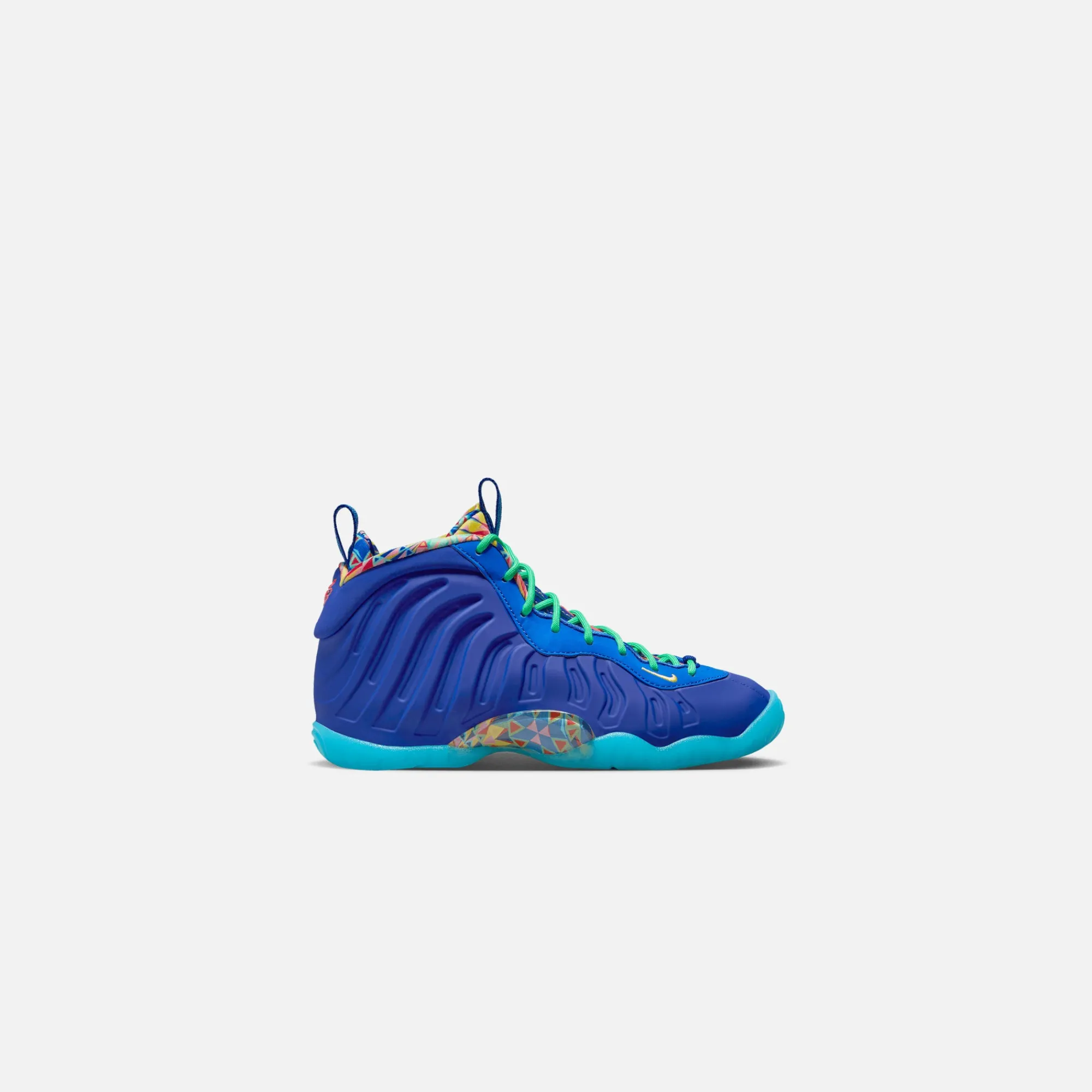 Online Nike Gs Little Posite One Asw Deep Royal Blue / Opti Yellow / Game Royal / Pink Glow