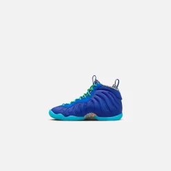 Online Nike Gs Little Posite One Asw Deep Royal Blue / Opti Yellow / Game Royal / Pink Glow