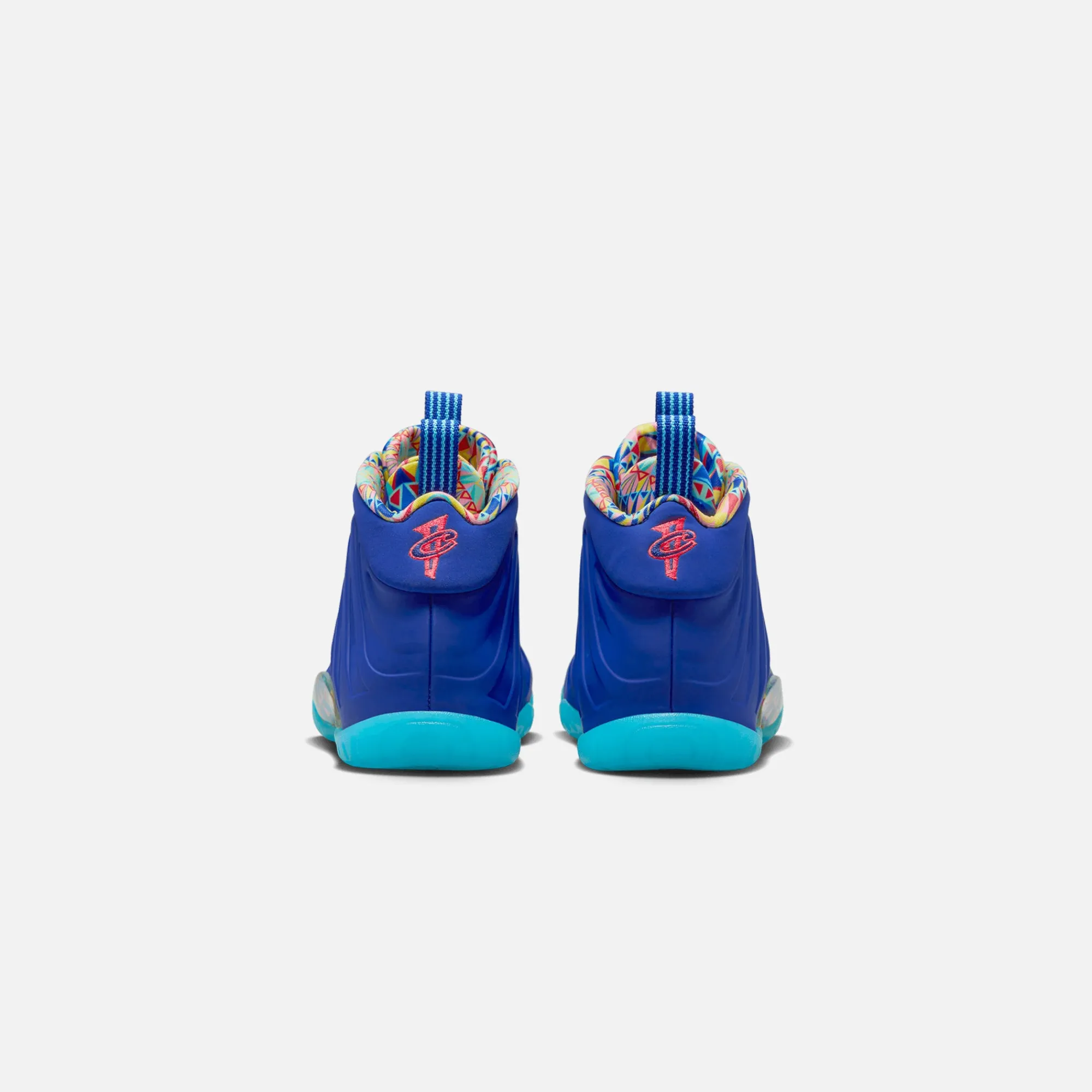 Online Nike Gs Little Posite One Asw Deep Royal Blue / Opti Yellow / Game Royal / Pink Glow