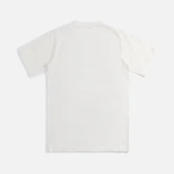 Clearance Auralee Hard Twist Cotton Cashmere Tee White