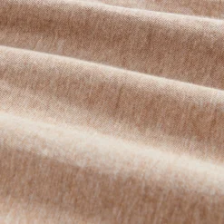 New Auralee Hard Twist Cotton Cashmere Tee Beige