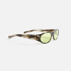 Cheap Flatlist Havana Sunglasses Solid Neon