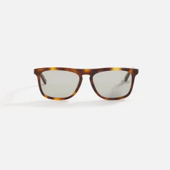 Fashion Saint Laurent Havana Sunglasses Green