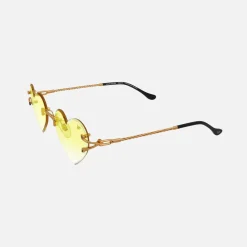 Sale Vintage Frames Heart Decor Drill Mount 24Kt Yellow Gold Yellow Gradient