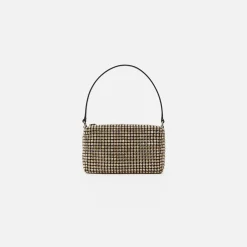 Shop Alexander Wang Heiress Medium Pouch Porcelain