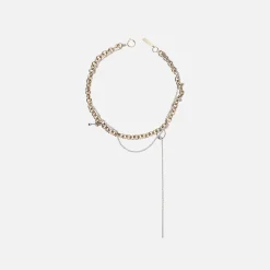 Online Justine Clenquet Helena Necklace Gold / Palladium