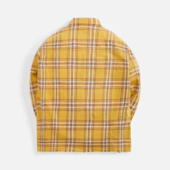 Best John Elliott Hemi Overshirt Yellow / Brown