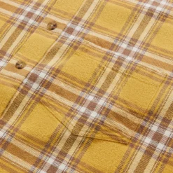 Best John Elliott Hemi Overshirt Yellow / Brown