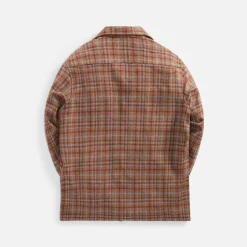 Clearance Our Legacy Heusen Check Shirt Rust