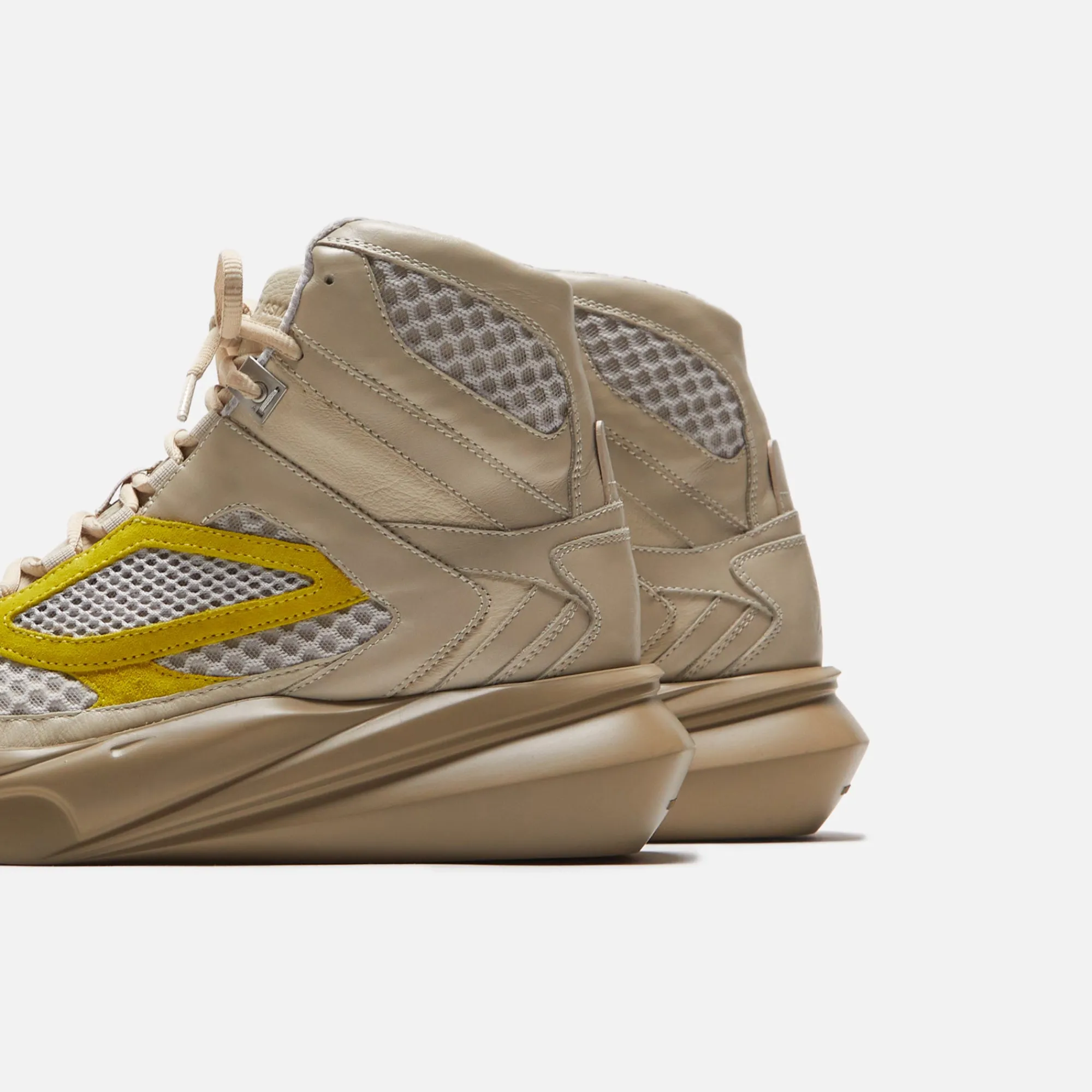 Best 1017 Alyx 9SM High Top Mono Hiking Sneaker Sand / Yellow