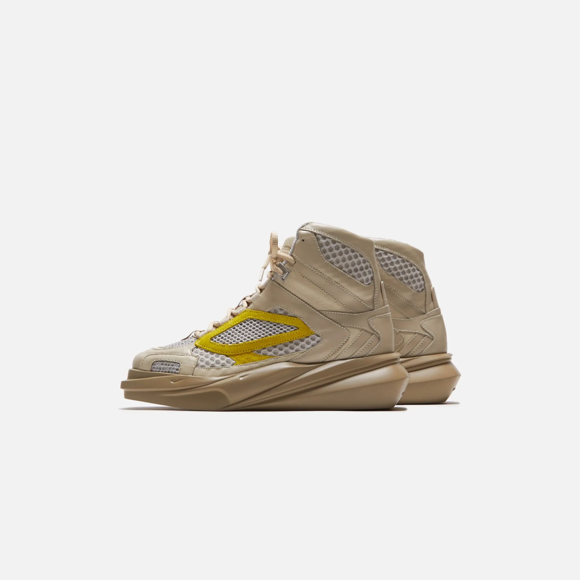 Best 1017 Alyx 9SM High Top Mono Hiking Sneaker Sand / Yellow