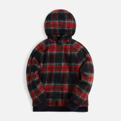 Online Undercover Hoodie Navy Check