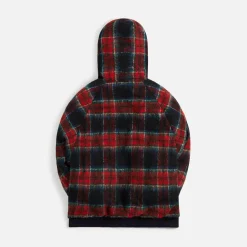 Online Undercover Hoodie Navy Check