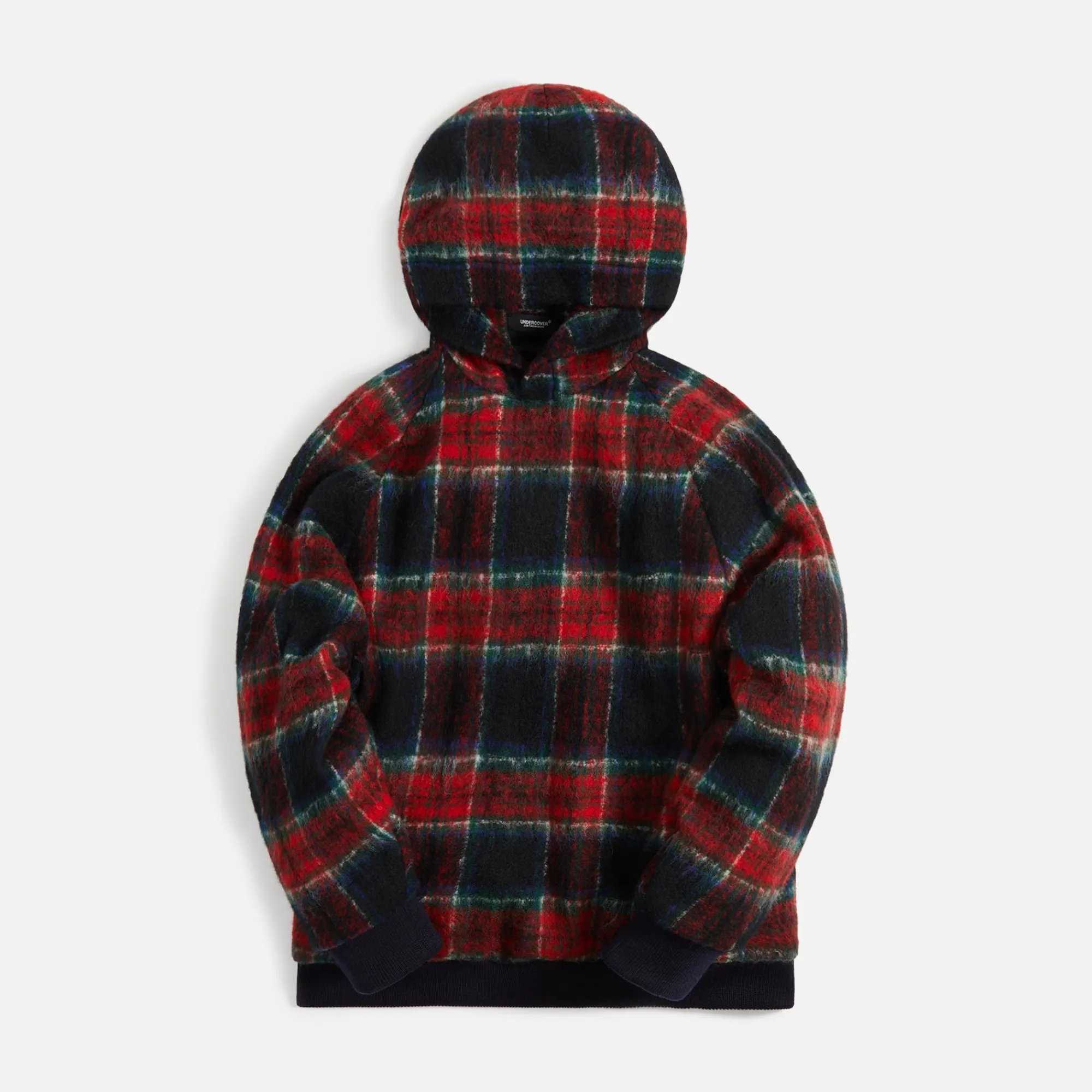 Discount Undercover Hoodie Navy Check