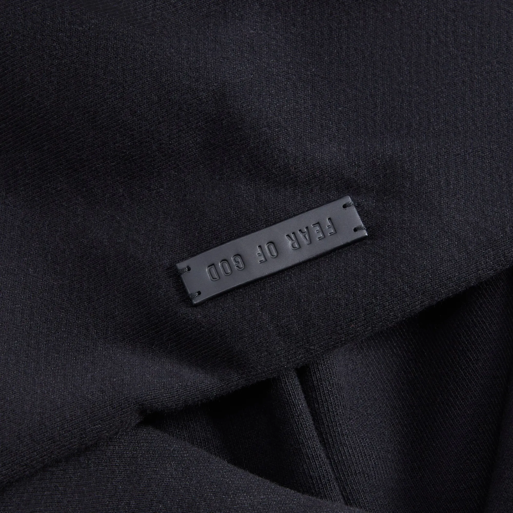 New Fear of God Hoodies Eternal Fleece Hoodies Black