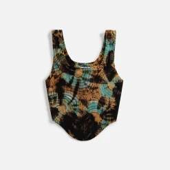 Discount Cotton Citizen Ibiza Square Neck Tank Gemstone Tie Dye