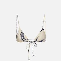 Clearance Miaou Itty Bitty Bikini Top Tattoo Black