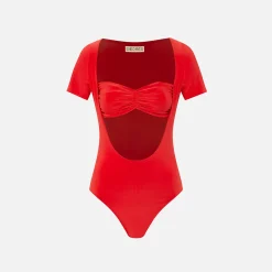 Hot Siedres Jolene Bodysuit Red