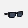 Fashion The Attico Jorja Frames Black With Grey Lens