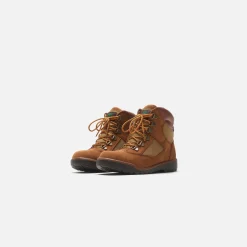 Clearance Timberland Junior 6" Field Boot Brown Nubuck