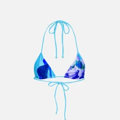Discount Miaou Kauai Bikini Top Blue Lotus