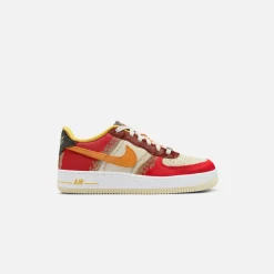 Outlet Nike Kids Air Force 1 Prm Nyc T2 Habanero Red / Light Curry / Coconut