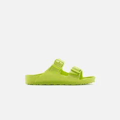 Shop Birkenstock Kids Arizona Eva Acid Lime Kids
