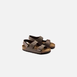 Sale Birkenstock Kids Milano Hook And Loop Mocha