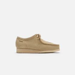 Hot Kith & Clarks For New York Mets Wallabee Maple Suede
