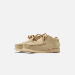 Hot Kith & Clarks For New York Mets Wallabee Maple Suede