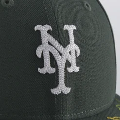 Best Sale Kith & New Era For Mets Floral Chainstitch 59Fifty Low Profile Cypress