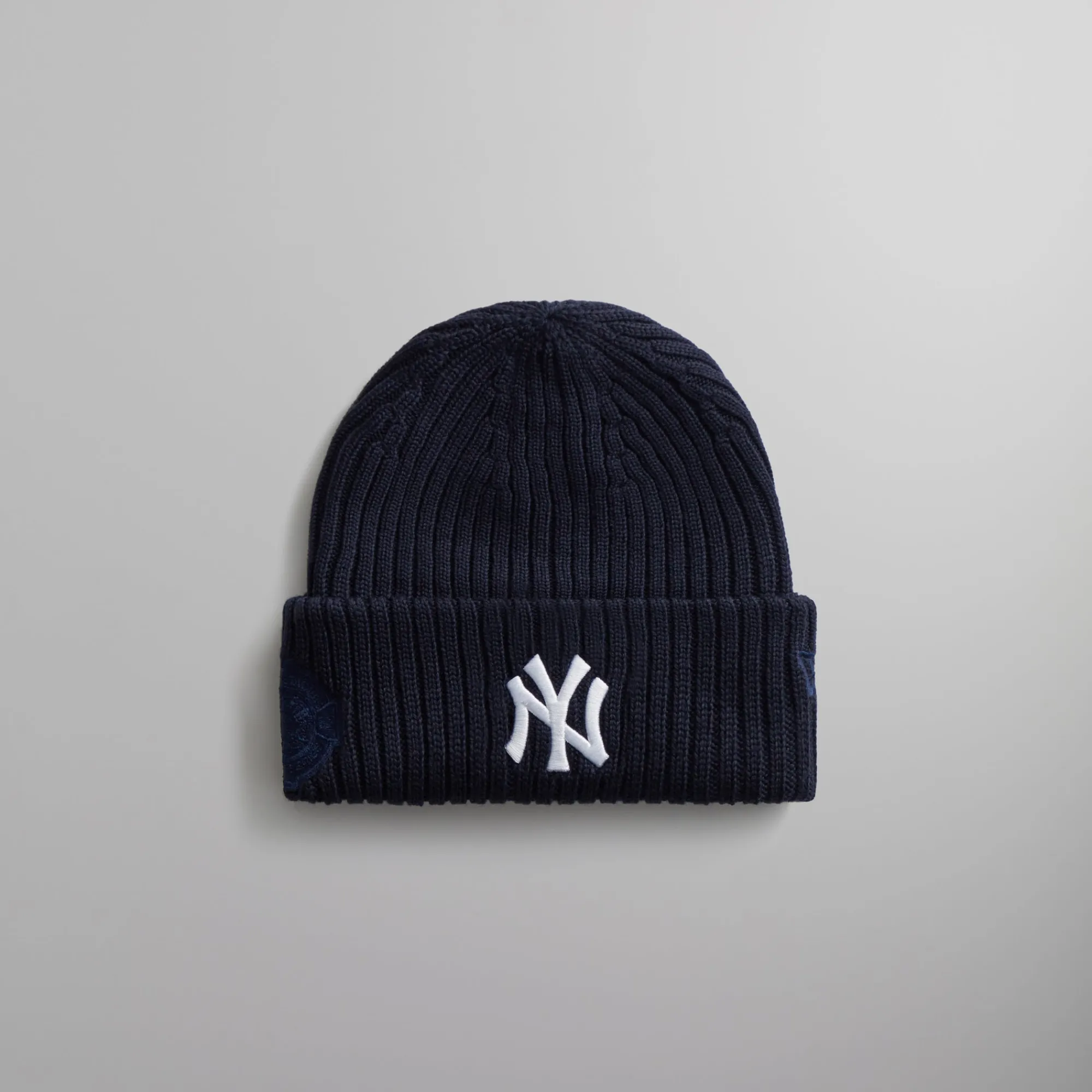 Shop Kith & New Era For New York Yankees Knit Beanie Nocturnal