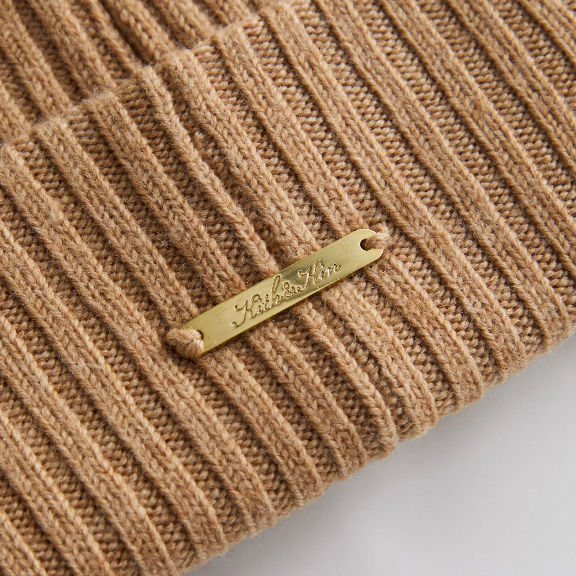 Cheap Kith & New Era For New York Yankees Knit Beanie Chestnut