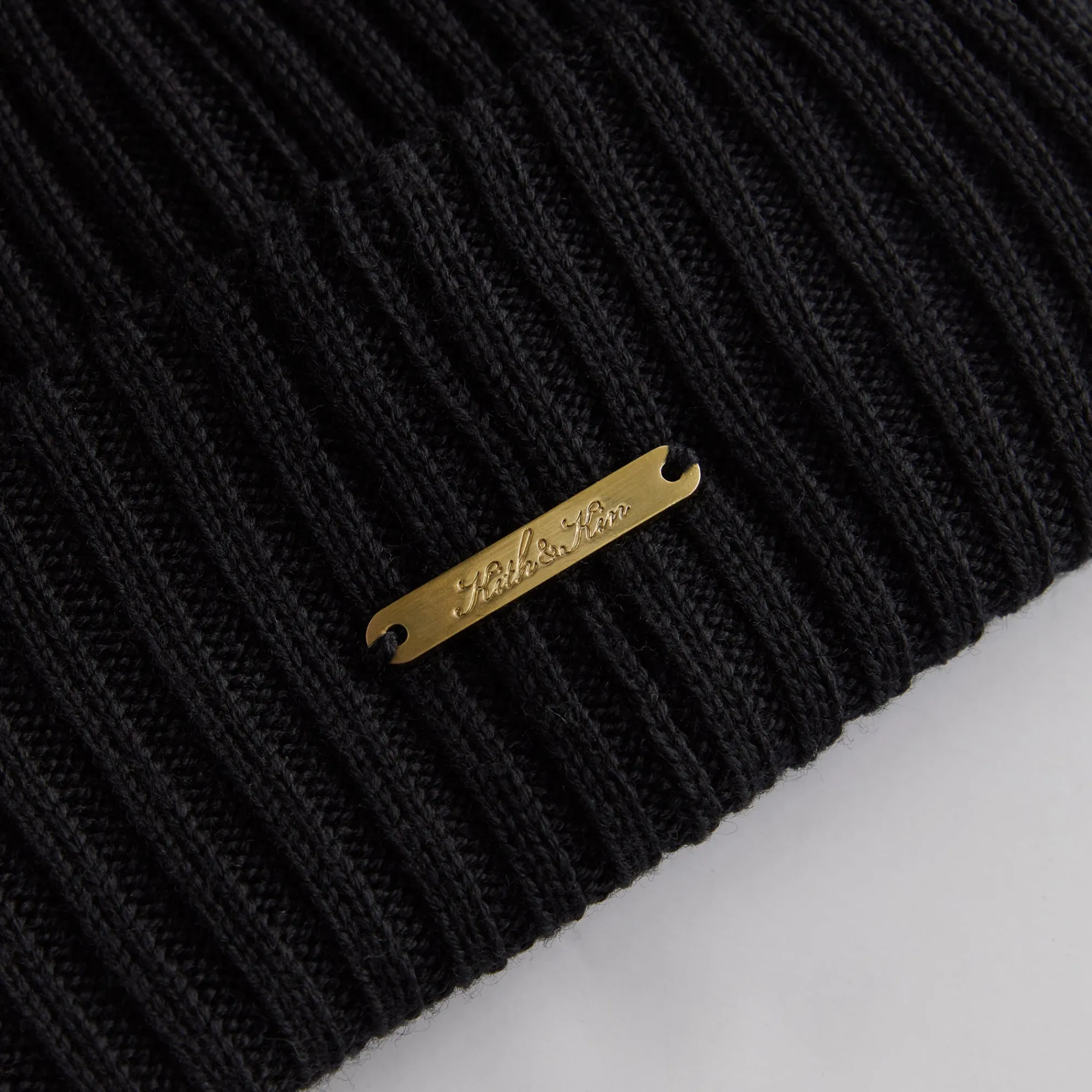 Shop Kith & New Era For New York Yankees Knit Beanie Black