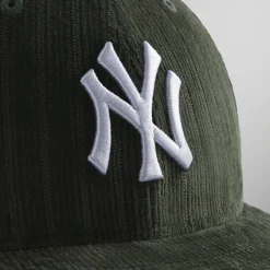 New Kith & New Era For Yankees Novelty Corduroy 59Fifty Low Profile Cypress