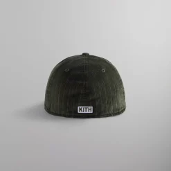 New Kith & New Era For Yankees Novelty Corduroy 59Fifty Low Profile Cypress