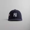 Fashion Kith And New Era For Yankees Floral 59Fifty Low Profile Nocturnal