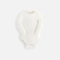 Online Kith Baby Classic Long Sleeve Onesie Waffle