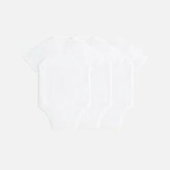 Best Kith Baby Core 3-Pack Onesies White