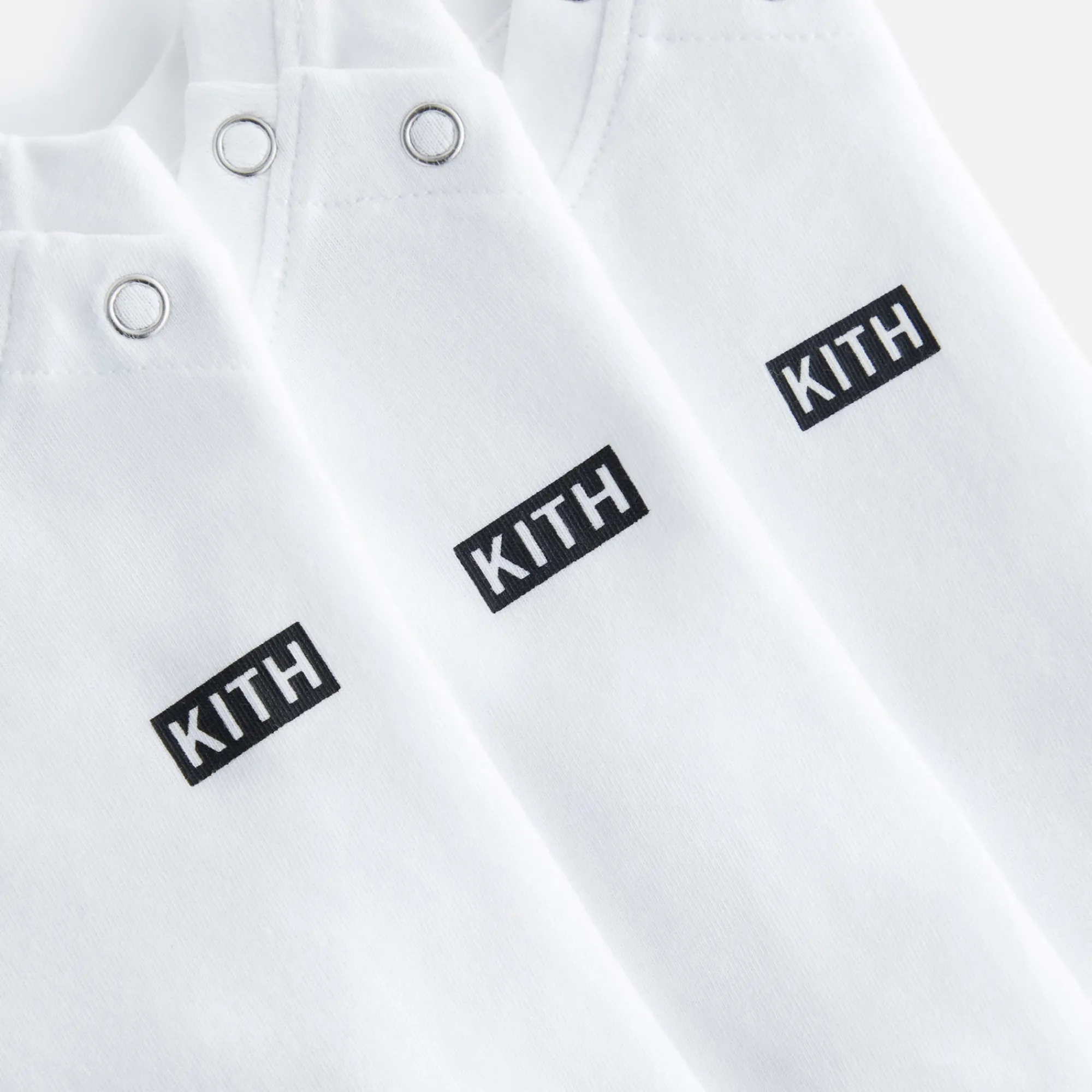 Best Kith Baby Core 3-Pack Onesies White