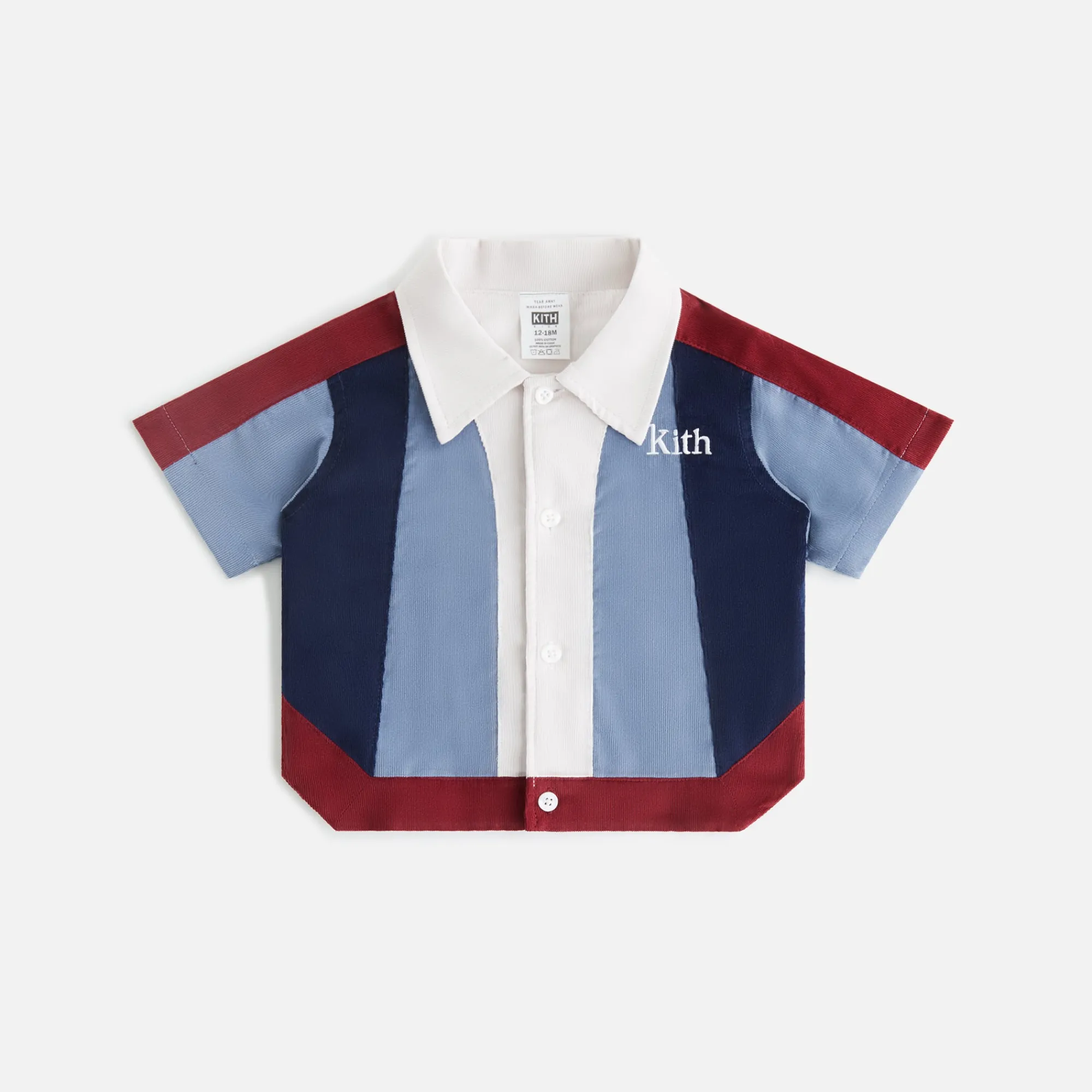 Online Kith Baby Micro Cord Woodpoint Shirt Elevation