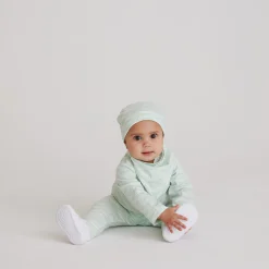 Best Kith Baby Monogram Gift Set Dusty Aqua