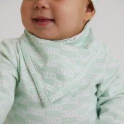 Best Kith Baby Monogram Gift Set Dusty Aqua