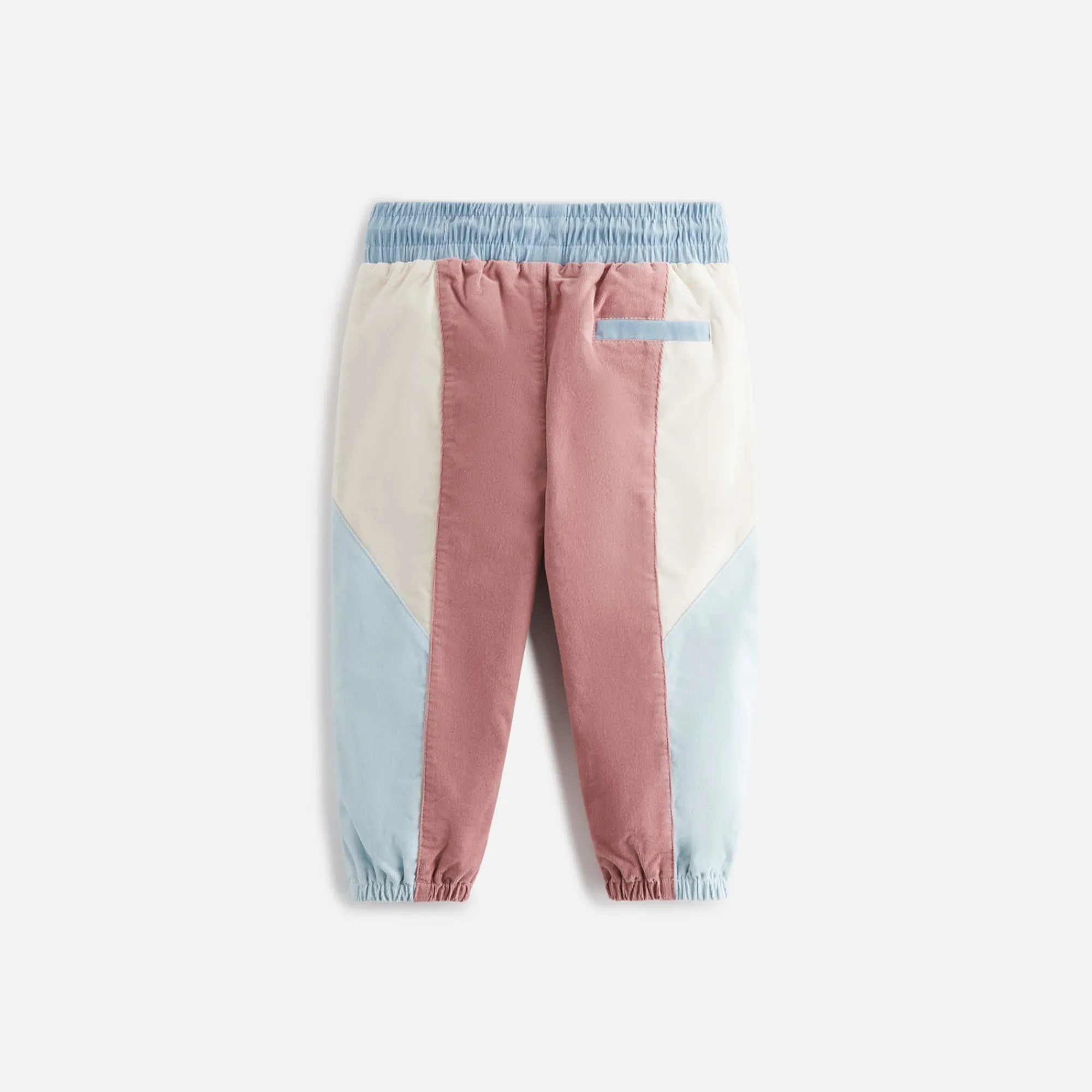 New Kith Baby Novelty Blocked Track Pant Pink Opal