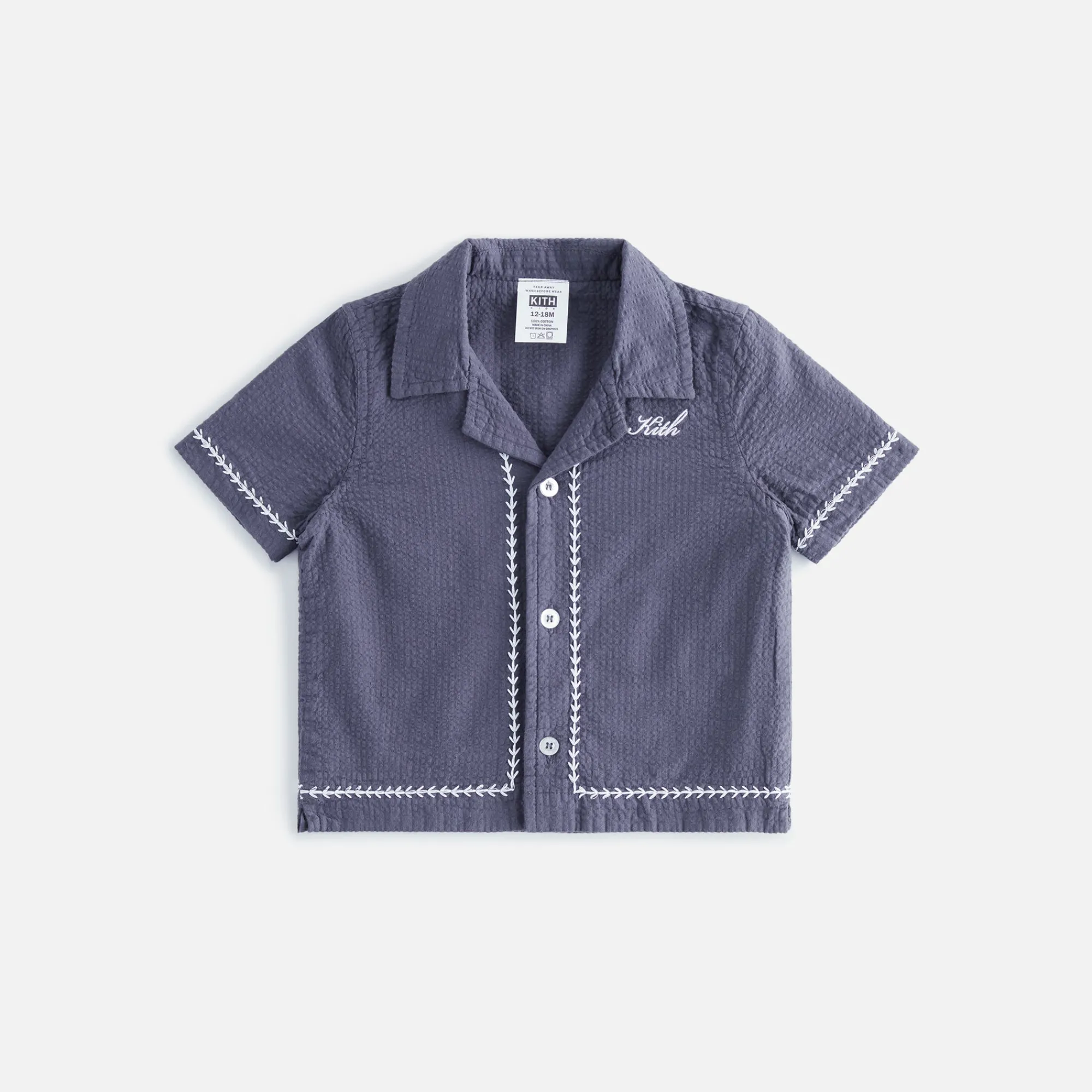 Cheap Kith Baby Novelty Camp Shirt Torpedo