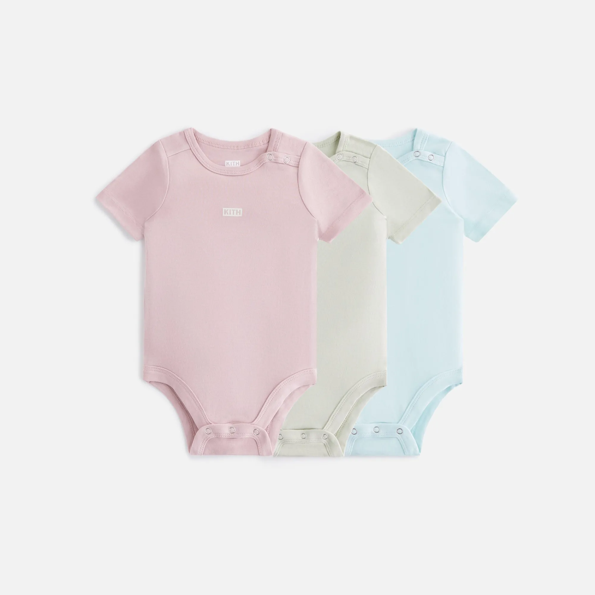 Shop Kith Baby 3-Pack Onesie Dusty Quartz