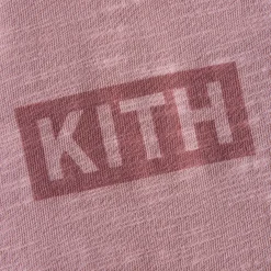 Clearance Kith Baby Slub Long Sleeves Onesie Dusty Quartz