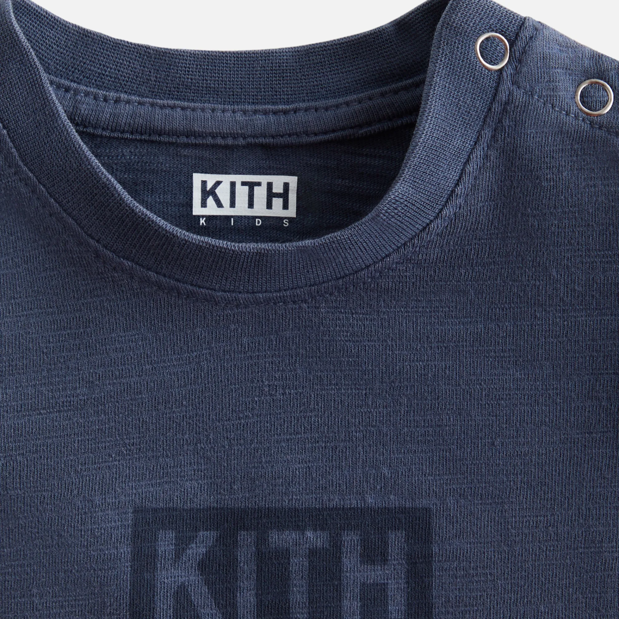 Store Kith Baby Slub Long Sleeves Onesie Genesis
